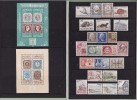 Denmark, 1975 Yearset, Mint In Folder With 2 Rare Hafnia Miniature Sheets, 2 Scans. - Full Years