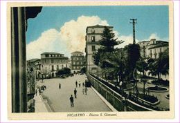 M7040 CALABRIA Nicastro Lamezia Terme Catanzaro VIAGGIATA 1955 - Lamezia Terme