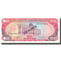 Billet, Dominican Republic, 1000 Pesos Oro, 1981, 1981, KM:124s1, NEUF - Dominikanische Rep.