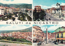 NICASTRO /  Saluti Con Vedutine _ Viaggiata - Lamezia Terme