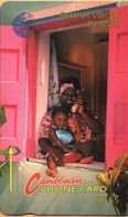 Virgin Islands - GPT, MV: BVI-10B, 10CBVB, Woman And Child (New Logo), 20.000ex, 1993, Used As Scan - Maagdeneilanden