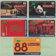 Australia - 1994 Reflections Of China Set (5) - VFU - AUS-M-173/177 (C9435) - Publicité