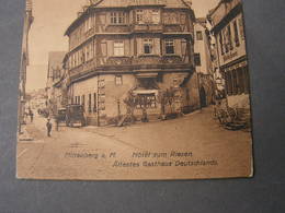 Miltenberg Hotel Zum Riesen 1908 Nach Mainz - Miltenberg A. Main