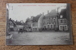 MOULINS ENGILBERT (58) - PLACE LAFAYETTE ET CAISSE D'EPARGNE - Moulin Engilbert