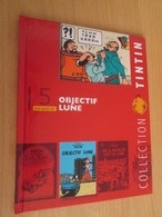 TIN718 BD Cartonné Petit Format A5 , TINTIN HERGE OBJECTIF LUNE , 2010 Env 16 Page Sur La Réalisation Du DVD - Hergé