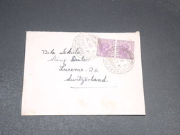 INDE - Enveloppe De Nasirabad - Rajputana Pour La Suisse En 1932 - L 20544 - 1911-35 King George V