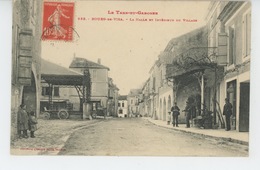 BOURG DE VISA - La Halle Et Intérieur Du Village - Bourg De Visa