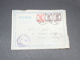 INDE - Aérogramme Pour La Grande Bretagne Avec Contrôle Postal - L 20550 - 1936-47 Koning George VI