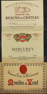 3 ETIQUETTES Différentes De VIN - De BOURGOGNE - En Très Bon Etat - Collections & Sets