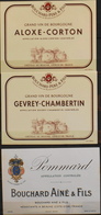 3 ETIQUETTES Différentes De VIN - De BOURGOGNE - En Très Bon Etat - Collections, Lots & Séries