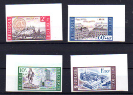 1966   Belgique, Série Culturelle, 1385 /  1388** N D (tirage 370 Ex - Autres & Non Classés