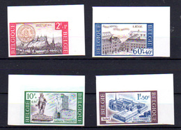 1966   Belgique, Série Culturelle, 1385 /  1388** N D (tirage 370 Ex - Other & Unclassified