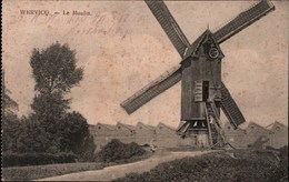 ! Cpa Wervicq, Le Moulin, Windmühle, Windmill, Belgien - Molinos De Viento