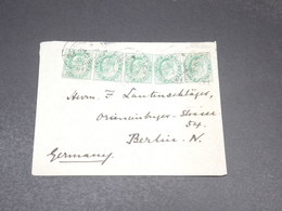 INDE - Enveloppe De Muktesar En 1905 Pour L 'Allemagne - L 20562 - 1902-11  Edward VII