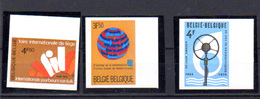1973   Belgique, Foire De Liège, Sport Ouvrier, Radiodiffusion, 1672 – 1673 - 1691**n D (tirage 1000 Ex), - Autres & Non Classés