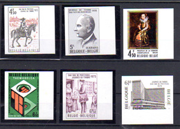1973-76   Belgique, Journée Du Timbre Et Philatélie, Entre  1668** Et 1803 **  N D (tirage 1000 Ex), Stamp Day - Autres & Non Classés