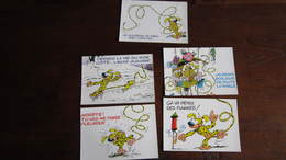 5 CARTES POSTALES MARSUPILAMI  EDITION TOUCAN - Marsupilami