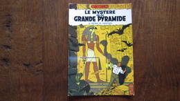 CARTE POSTALE  BLAKE ET MORTIMER LE MYSTERE DE LA PYRAMIDE LE PAPYRUS DE MANETHON   JACOBS - Blake & Mortimer