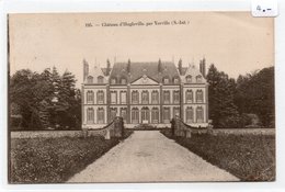 CHATEAU D HUGLEVILLE PAR YERVILLE-VIAGGIATA-1915 - Yerville