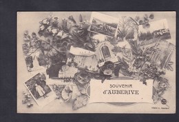 Souvenir D' Auberive (52) Multivues Cliché Janniard - Auberive