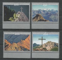 Liechtenstein  2018 Mi.Nr. 1905 / 1908  , Gipfelkreuze (II) - Postfrisch / MNH / (**) - Unused Stamps