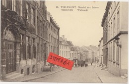 Tienen, Thienen, Tirlemont,De Wolmarkt, Marché Aux Laines, Mooie Kaart!!! - Tienen