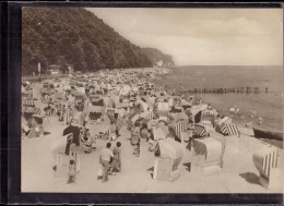 Sellin Auf Rügen - S/w Am Strand - Sellin