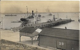 Cpa Japon,  Bateaux Dans Le Port De Nagoya, - Nagoya