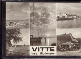 Hiddensee Vitte - S/w Mehrbildkarte 2 - Hiddensee