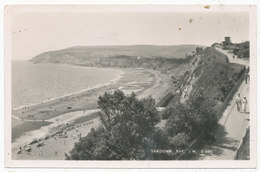 Sandown Bay, I.W., 1950 Postcard To Andrews Family, Hall Green, Birmingham - Sandown