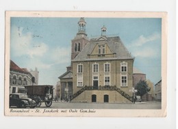 Roosendaal - St Janskerk Met Oude Gem. Huis - Gelopen 1951 - Roosendaal