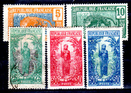 Congo-Francese-007- Emissione 1922 (+/sg/o) Hinged/NG/Used - Senza Difetti Occulti. - Unused Stamps