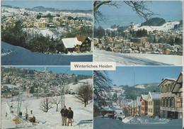 Winterliches Heiden Mit Skilift Bischofsberg, En Hiver - Photo: Rüdlinger - Heiden