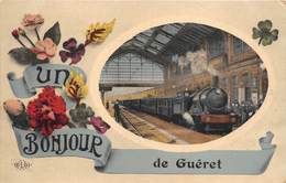 23-GUERET- UN BONJOUR DE GUERET - Guéret