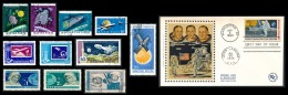 ESPACE - 11 Timbres Obl. Et FDC USA First Man On The Moon   ..Réf.DIV20145 - Sammlungen