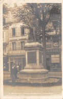 24-PERIGUEUX- CARTE- PHOTO- STATUE DU GENERAL DAUMESNIL - Périgueux