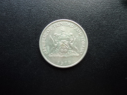 TRINITÉ ET TOBAGO : 25 CENTS   1978 FM      KM 32       SUP - Trinidad & Tobago