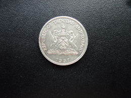 TRINITÉ ET TOBAGO : 25 CENTS   1997      KM 32       SUP+ - Trinidad & Tobago