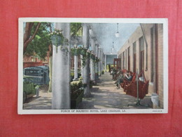 Porch Of Majestic Hotel  Lake Charles - Louisiana     Ref 3014 - Other & Unclassified