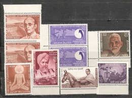 India: Lot Of 9mnh** - Collections, Lots & Series
