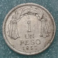 Chile 1 Peso, 1957 ↓price↓ - Cile