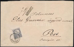 1871 Réznyomat 25kr Ajánlott Levélen, Szép Min?ség / Mi 13 On Registered Cover - Altri & Non Classificati