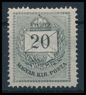 * 1881 20kr Szépen Centrált, 13-as Fogazással - Otros & Sin Clasificación