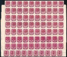 O 1950 Portó 7 Klf ív (19.000) - Autres & Non Classés