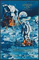 ** 1973 Apollo-17 Vágott Blokk (4.000) - Other & Unclassified