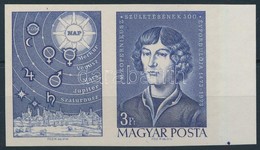 ** 1973 Nikolausz Kopernikusz Vágott ívszéli Szelvényes Bélyeg (3.000) - Autres & Non Classés