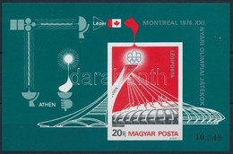 ** 1976 Olimpia (V.) - Montreal Vágott Blokk (7.000) - Altri & Non Classificati