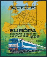 ** 1979 Európa Vasútjai Vágott Blokk (7.000) - Other & Unclassified