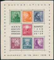 ** 1938 13 Db Vegyes Min?ség? Eucharisztikus Blokk (130.000) - Other & Unclassified