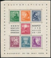 ** 1938 13 Db Vegyes Min?ség? Eucharisztikus Blokk (130.000) - Altri & Non Classificati